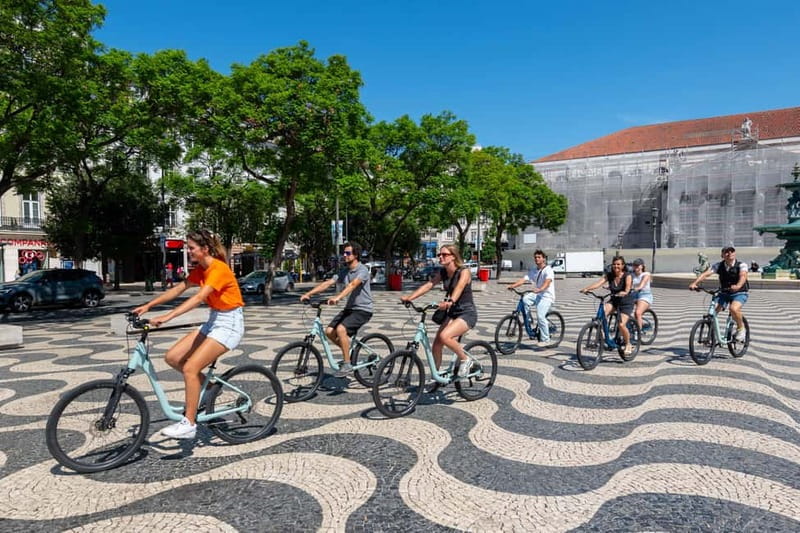 Lisbon Bike Tour: Downhill Downtown Lisbon to Belém - Finishing beside Belém Tower