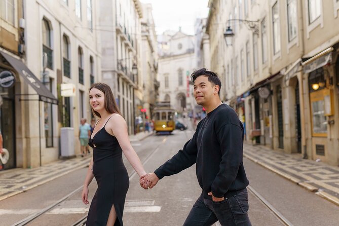 Lisbon Cinematic Photoshoot with Top-Rated Photographer - Rossio and Praça da Figueira