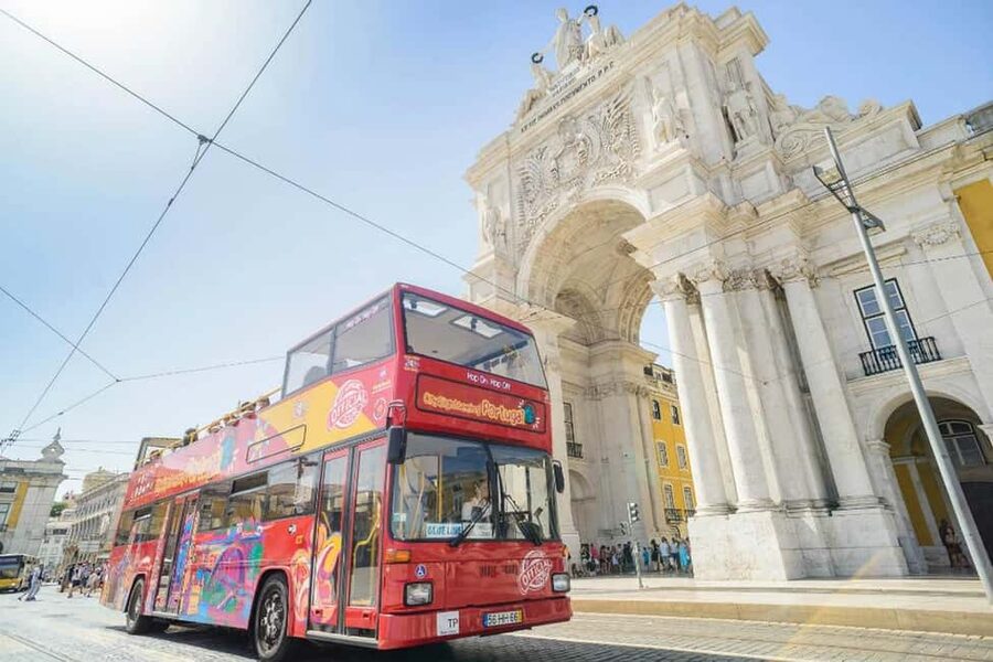 Lisbon: City Sightseeing Hop-On Hop-Off Bus Tour - Red Route: Lisbon’s grand western riverfront