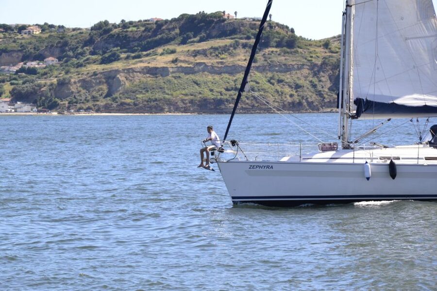 Lisbon: Day and Sunset Tour on the Tagus River - Turning downriver past MAAT and the Electricity Museum