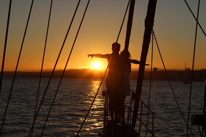 Lisbon: Daylight or Sunset on a Vintage Sailboat - The Monument to the Discoveries and Belém Tower