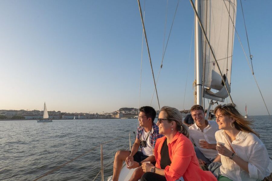 Lisbon: Daytime/Sunset/Night City Sailboat Tour with Drink - Daytime, Sunset, or Night?