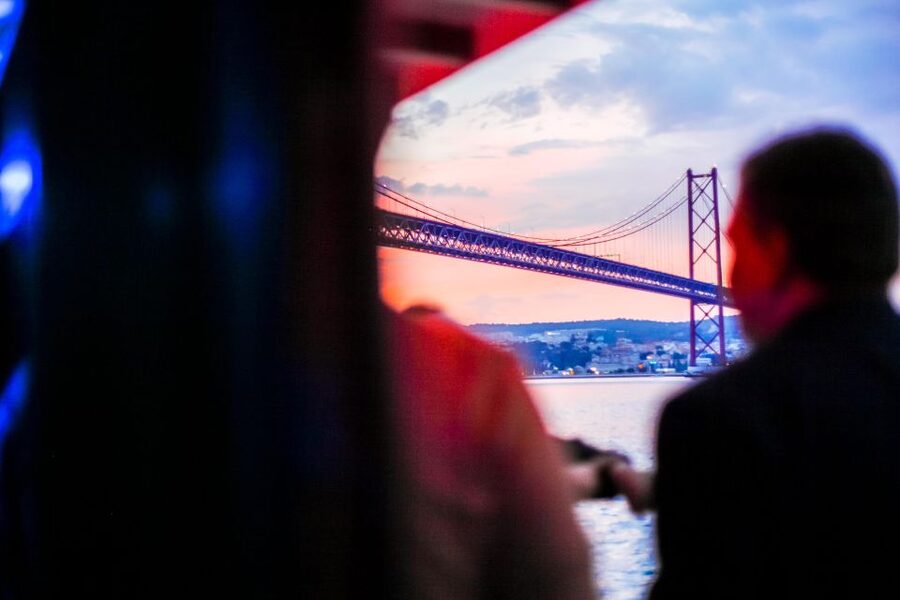Lisbon: Disco Night Cruise with DJ and Open Bar - Starting beside Commerce Square