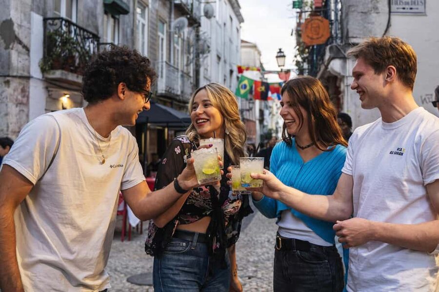 Lisbon: Drunken History Walking Tour with Included Drinks - The drinks are more than routine bar-crawl shots