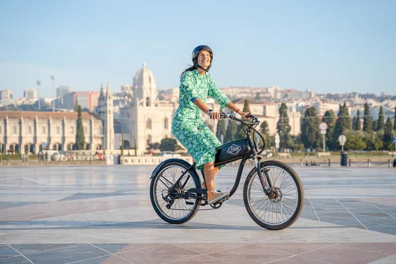 Lisbon: Electric Bike Tour by the River to Belém - Starting at Commerce Square and Cais das Colunas