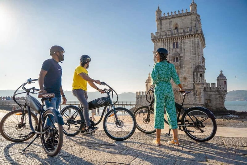 Lisbon: Electric Bike Tour by the River to Belém - The Monument to the Discoveries