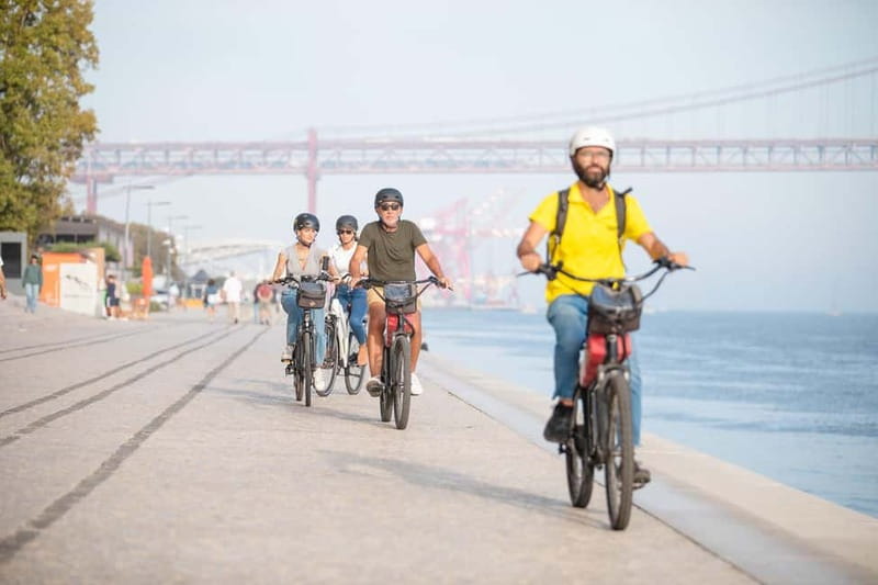 Lisbon: Electric Bike Tour by the River to Belém - Jerónimos Monastery and Manueline detail