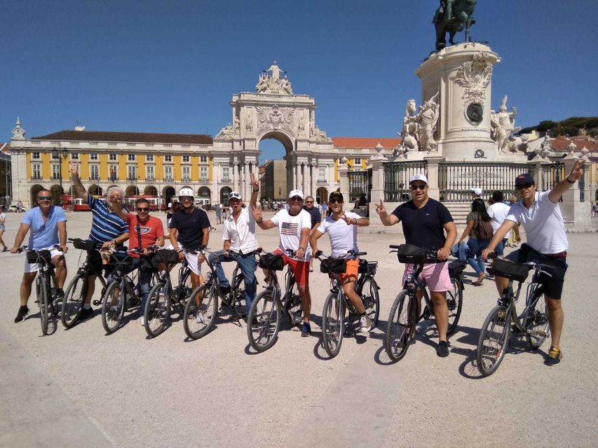 Lisbon: Guided E-Bike Tour to Belém - Belém Tower up close