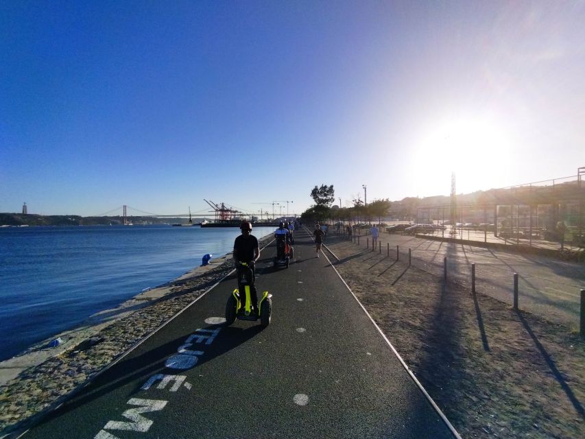 Lisbon: Guided Riverside Segway Tour - The marina and the 25 de Abril Bridge photo stop