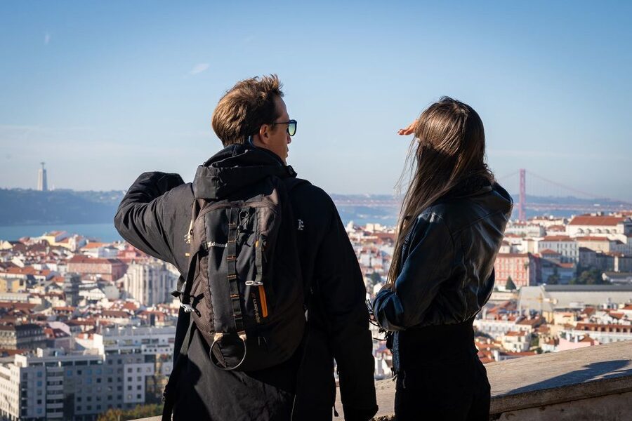 Lisbon: Guided Tuk-Tuk Tour Along the Historic Tram Line 28 - Senhora do Monte, the best high viewpoint