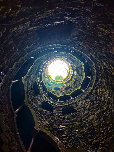 Lisbon: Half-Day Sintra Tour with Pena Palace and Regaleira - Pena Palace terraces and the first big view