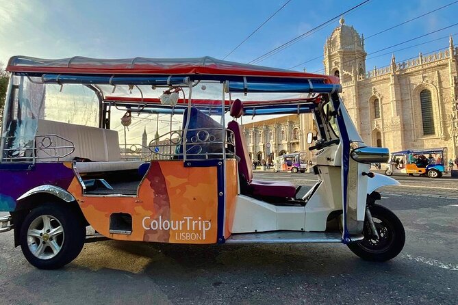Lisbon Highlights: Private Tuk Tuk Tour Adventure Sightseeing - Estrela provides a graceful finish