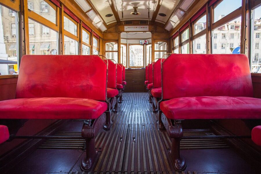 Lisbon: Hills Red Tram Tour by Tram 28 Route 24-Hour Ticket - The audio guide and the driver