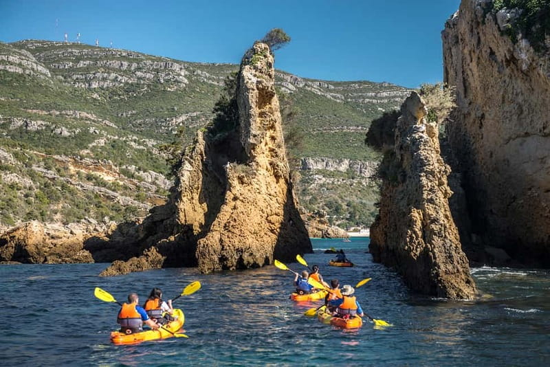 Lisbon: Kayak Tour Arrábida Natural Park, Setubal, Sesimbra - What the $47 price really covers