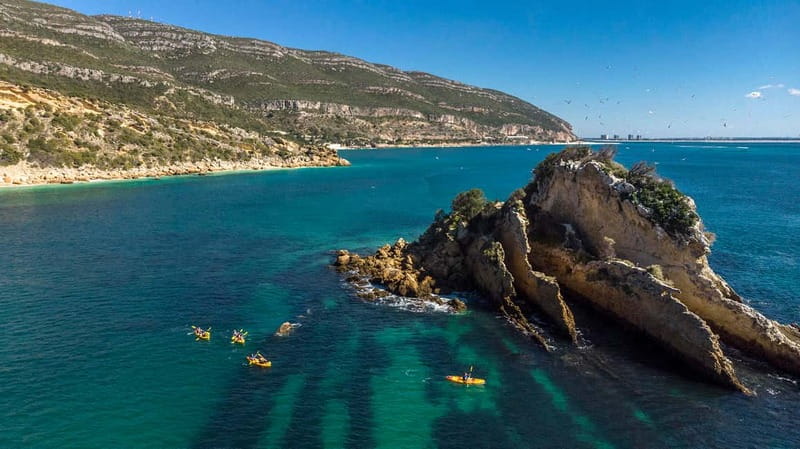 Lisbon: Kayak Tour Arrábida Natural Park, Setubal, Sesimbra - The first 20 minutes: safety, wetsuits, and steering practice
