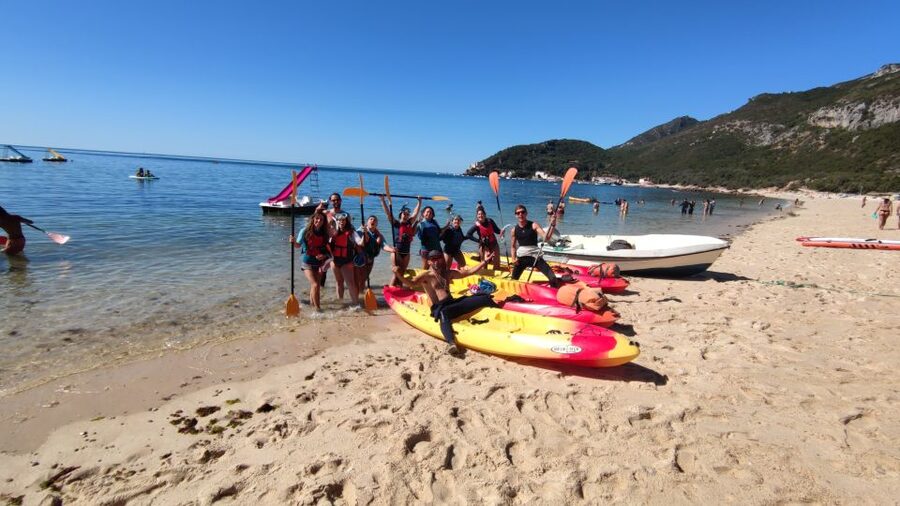 Lisbon: Kayaking and Snorkeling Adventure - Getting ready at Portinho da Arrábida