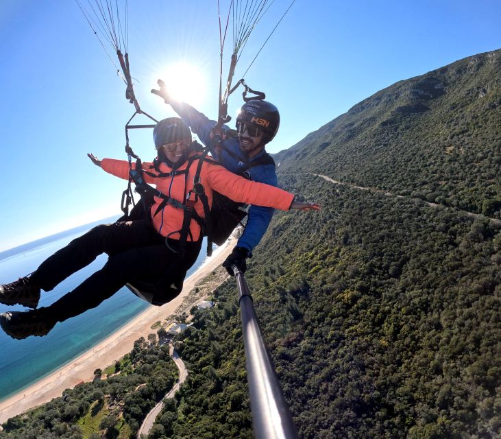 Lisbon: Paragliding Tandem Flight - Where the flight may take place