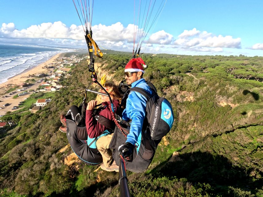 Lisbon: Paragliding Tandem Flight - Your short briefing and walk to takeoff