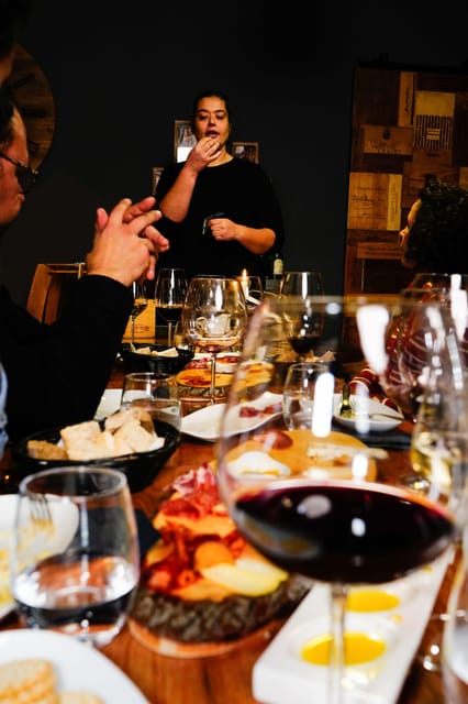 Lisbon: Premium Wine and Tapas Tasting Session - Five glasses that cover Portugal