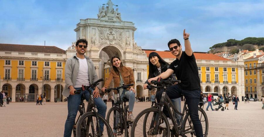 Lisbon: Private Boat Trip, Guided Walking Tour, Bike & Tram - Rossio to Bairro Alto, Lisbon’s story on foot