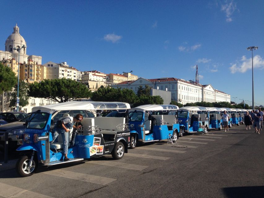Lisbon: Private Guided Tour of Historical Center by Tuk Tuk - Chiado’s churches, theaters, and steep streets
