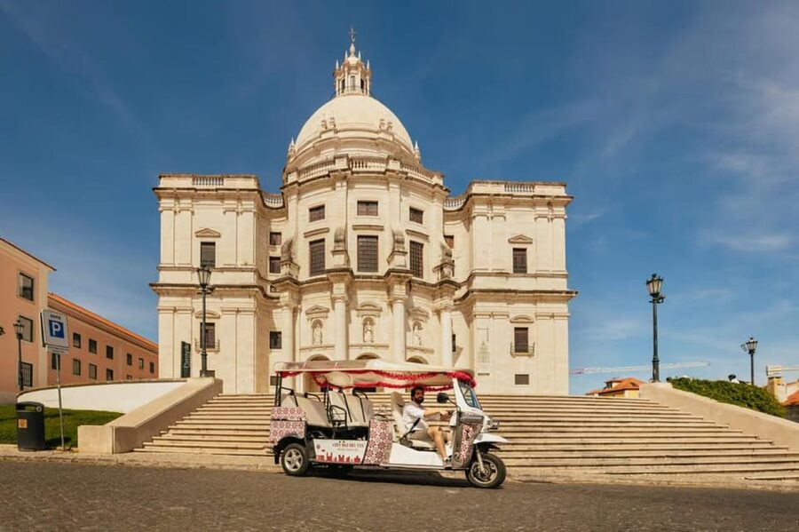 Lisbon: Private Guided Tuk-Tuk Tour with Hotel Pickup - Chiado, São Pedro de Alcântara, and Estrela