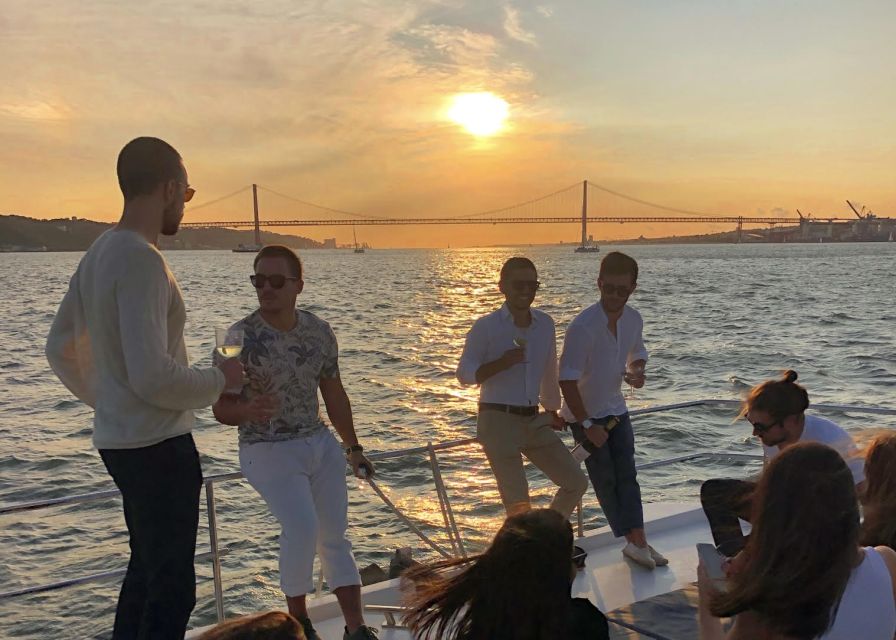 Lisbon: Private Tagus River Sunset Cruise on a Luxury Boat - Commerce Square, Bairro Alto, and the central waterfront