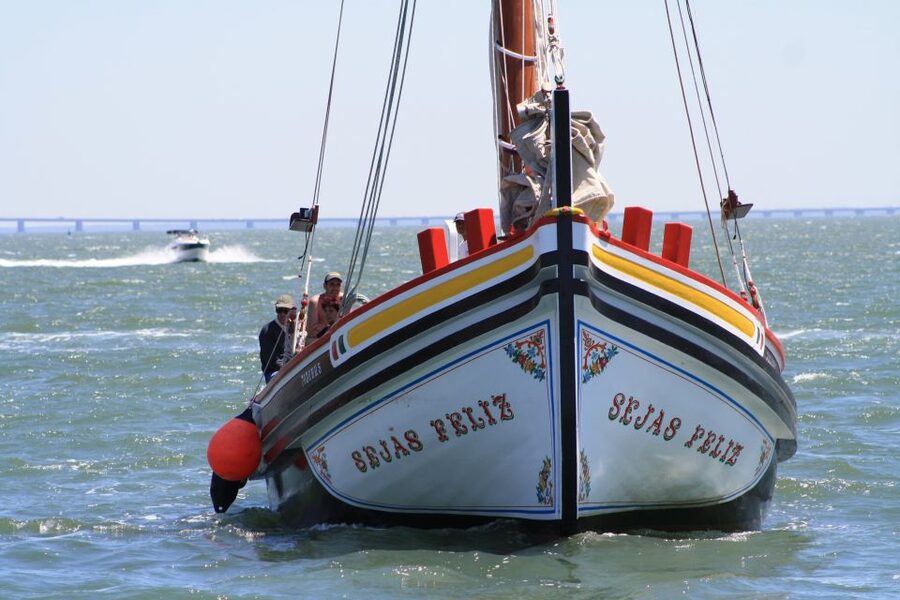 Lisbon: River Tagus Sightseeing Cruise in Traditional Vessel - The long run to Belém