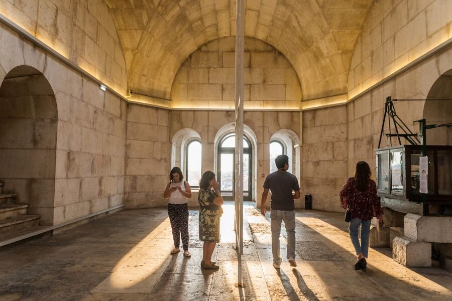 Lisbon: Rua Augusta Arch Admission Ticket - The upper platform and its four directions