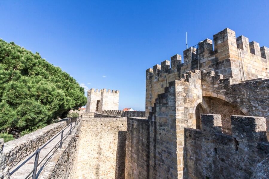 Lisbon: Sao Jorge Castle Skip-the-Line Ticket with Guide - The Moorish quarter exhibition and what you will see indoors