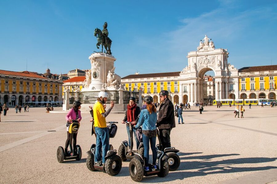 Lisbon: Segway Food Tour of Alfama and Old Town Lisbon - São Jorge Castle, Praça da Figueira, and the ride home