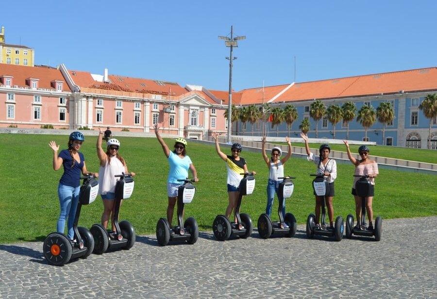 Lisbon: Segway Super Tour - Santa Justa Lift, Rossio, and the rebuilt center