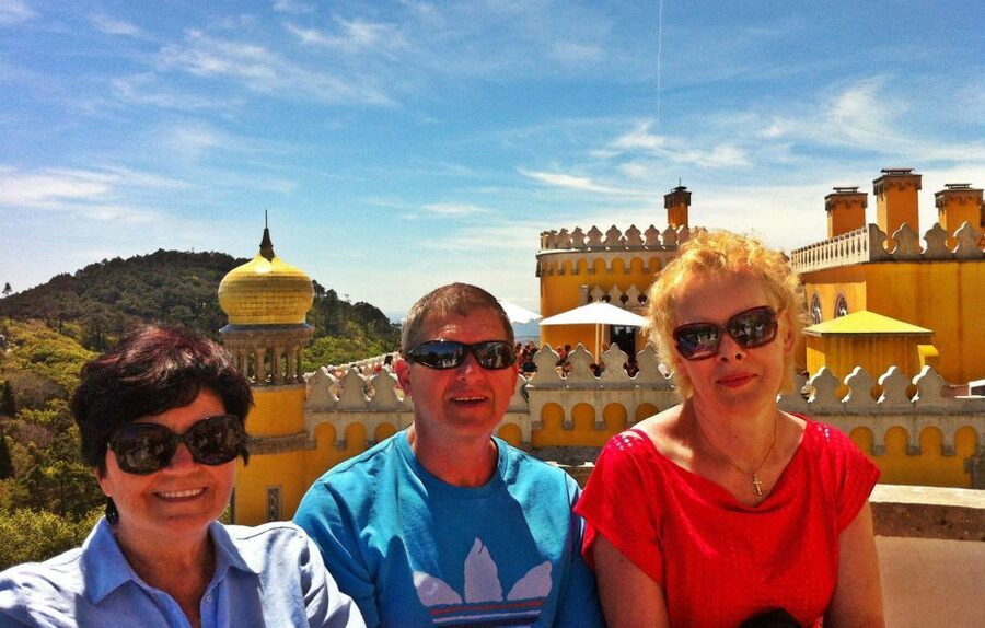 Lisbon: Sintra & Pena Palace Guided Tour with Hotel Pickup - Entering Pena Palace and its romantic hilltop setting