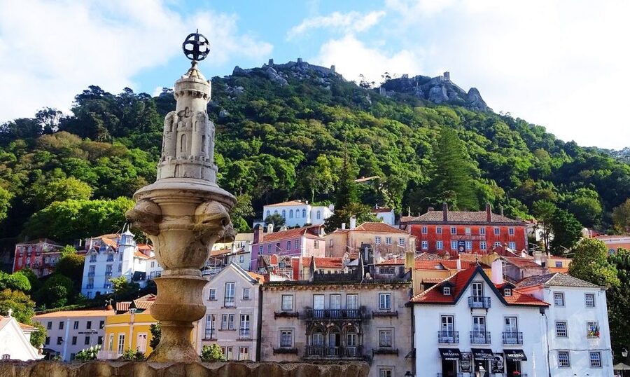Lisbon: Sintra, Quinta da Regaleira, Cabo da Roca & Cascais - A short walk into Sintra’s old center