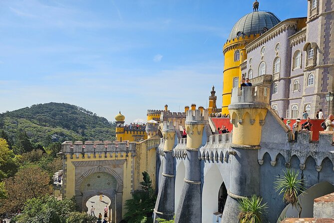 Lisbon: Sintra, Regaleira, Pena, Cabo Roca All Tickets Included - One hour in Sintra for lunch and a look around