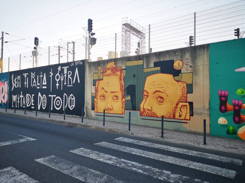 Lisbon: Street Art Tuk Tuk Tour - The tuk tuk makes a spread-out art route practical