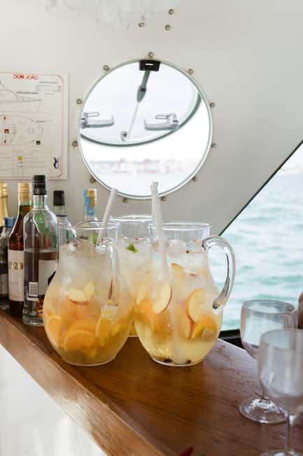 Lisbon: Sunset/Night Boat Party with Open Bar, Snacks & DJ - The route from the 25 de Abril Bridge to Belém
