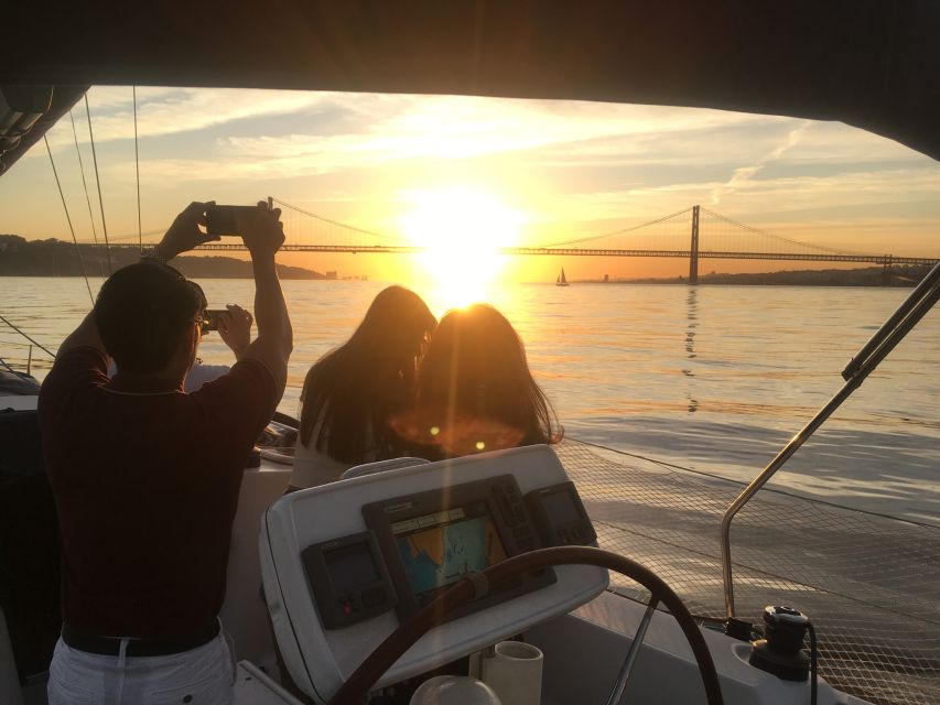 Lisbon: Sunset Sailing Boat Cruise with Wine - MAAT and the Tejo Power Station