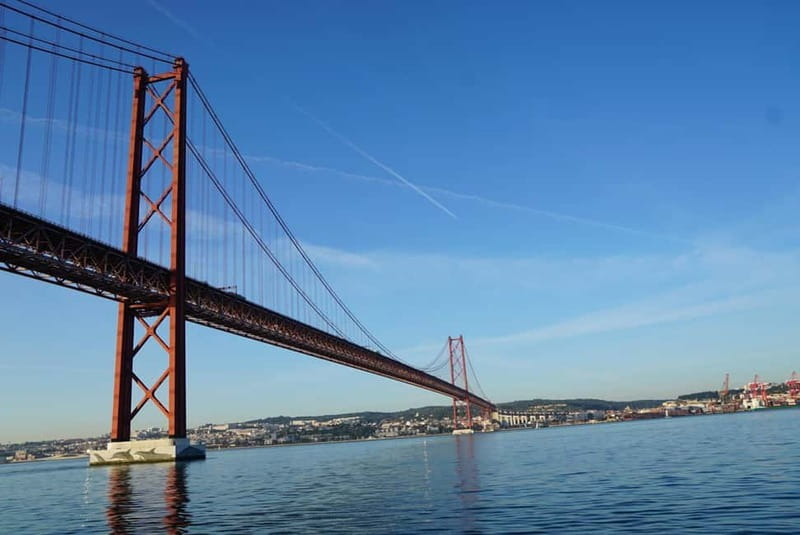 Lisbon: Sunset Sailing Boat Tour with Drinks - Belém Tower from the river