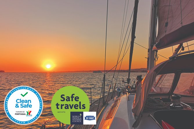 Lisbon Sunset Sailing Tour on Luxury Sailing Yacht with 2 Drinks - Central Lisbon from the river