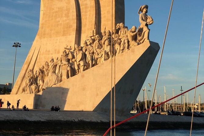 Lisbon: Sunset Sailing with Portuguese Wine and History - Setting out beneath the 25 de Abril Bridge