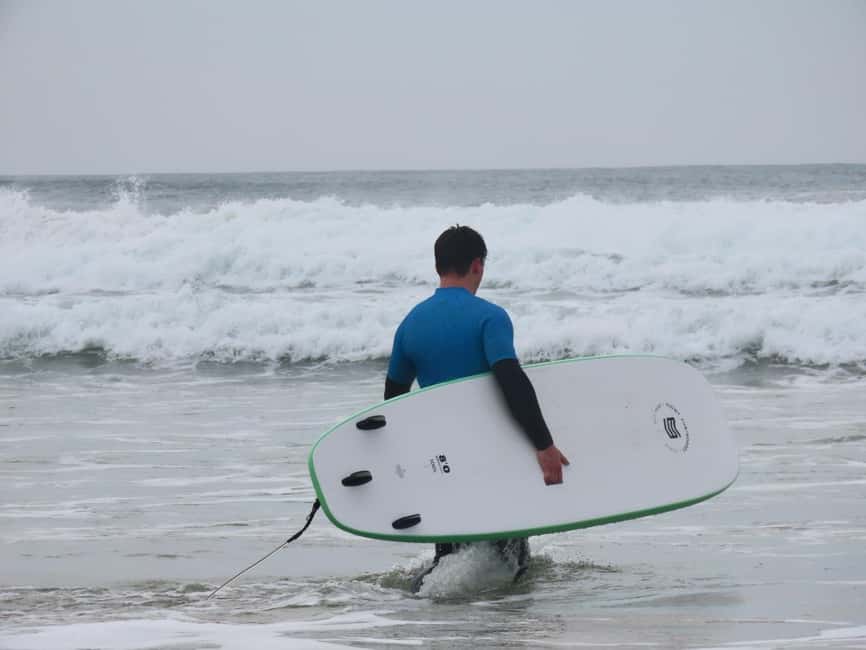Lisbon Surf Guide - Surf class & Pick Up - Who should book this experience?