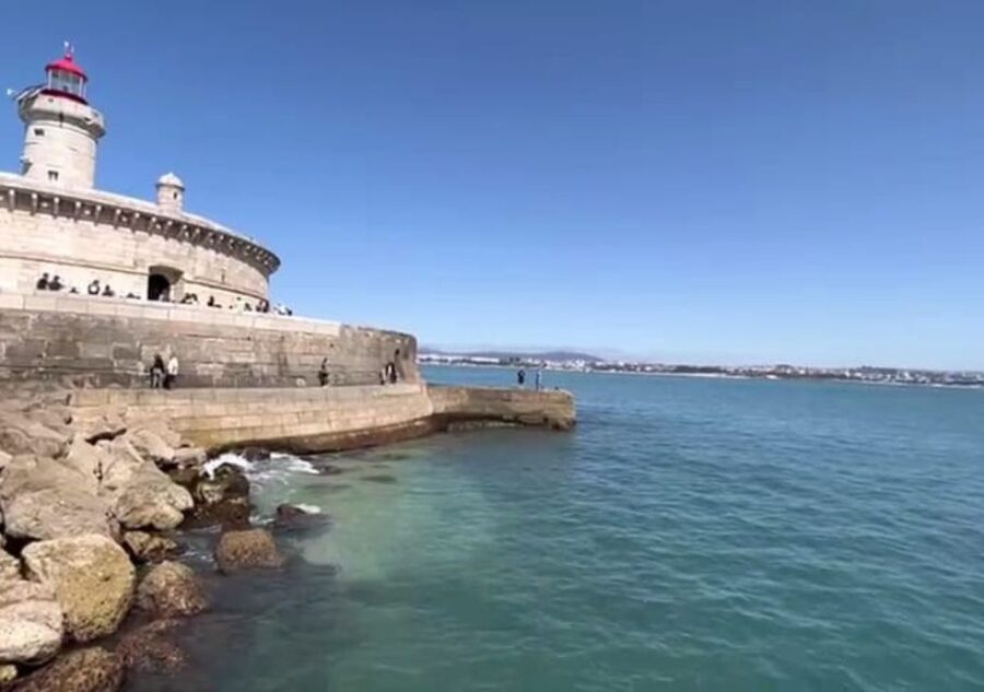 Lisbon: Tagus River Cruise to the Ocean & Dolphin Watching - Christ the King and the south bank