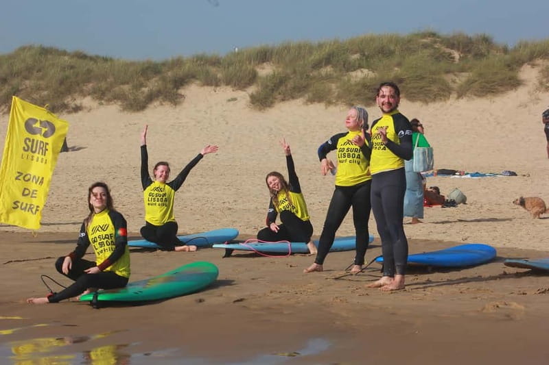 Lisbon: The Surf Instructor - surf lessons with transfer - Who will get the most from this surf lesson