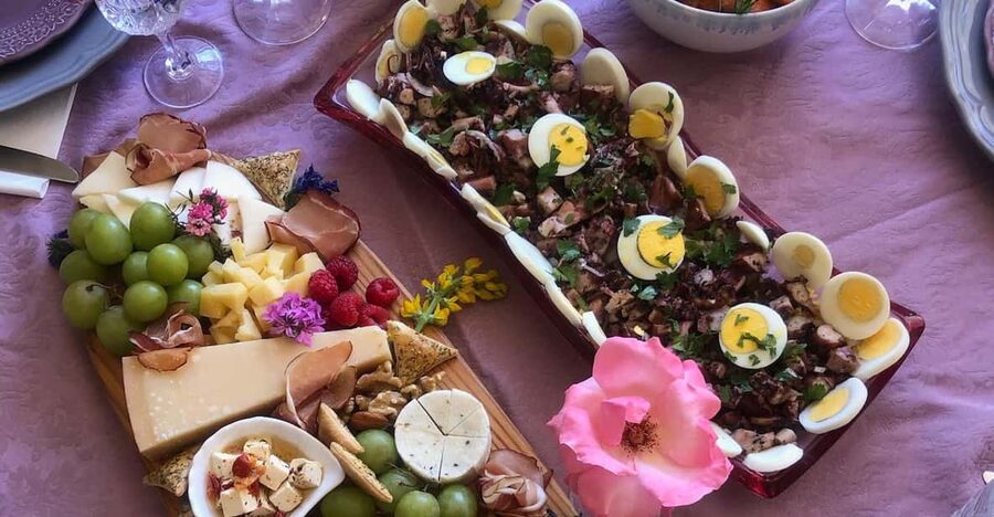 Lisbon: Traditional Portuguese Cooking Class - Sitting down to eat what you made