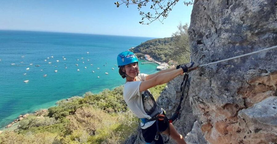 Lisbon: Via Ferrata Setubal's Arrábida Natural Park - How difficult is the route for a beginner?