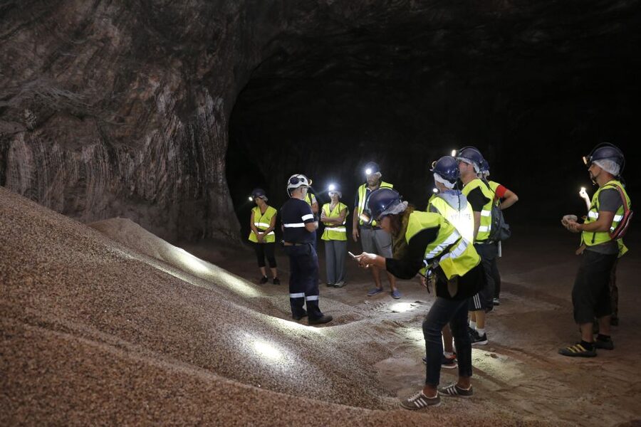 Loulé: St. Barbara Art Collection w/Guided Salt Mine Tour - The descent to 230 meters below Loulé