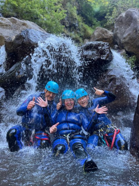 Madeira: Beginner Canyoning - Level 1 - Small groups, warm wetsuits, and practical comfort