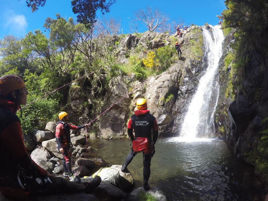Madeira: Beginner (Level 1) Canyoning Experience - Six Waterfalls and a 15-Meter Abseil