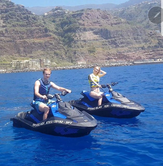 Madeira: Calheta Jet Ski Rental - The safety briefing and first run